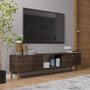 Hanah Home Mueble para TV Paye - Walnut